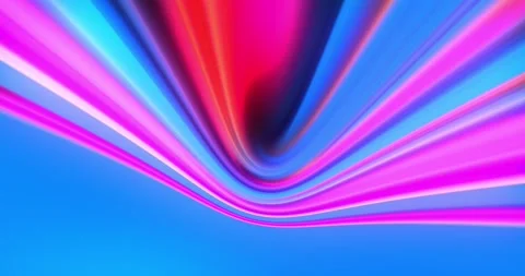 Neon Twisted Gradient Animation Background. Holographic twisted bright blue.. Vídeos de archivo 226641515