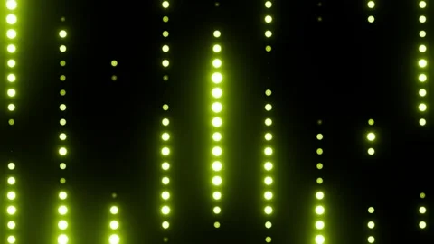 Neon vertical lemon yellow background shperes VJ loop0001-0300 Stock Footage 339710466