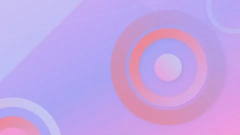 Neon violet pastel concentric layered arcs background Illustrazione stock