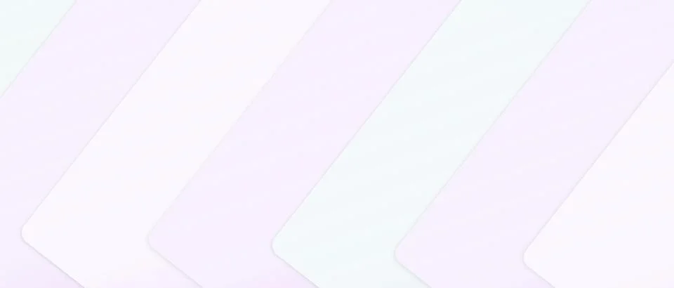 Neon Violet White Minimal Rounded Cards Geometry Background Stockillustratie