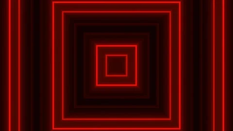 Neon visual led lights animation abstract background Video stock 262587194