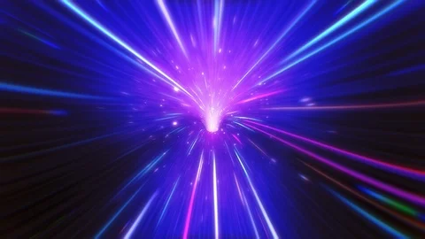 Neon VJ Light Tunnel 스톡 동영상 101042764