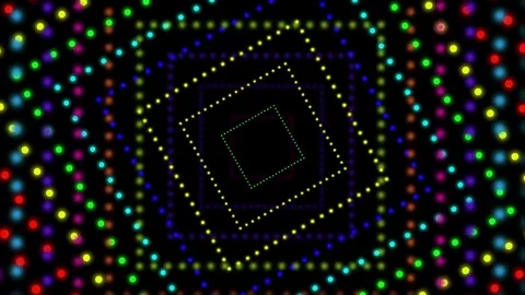 Neon VJ Loop Background. Full HD Video stock 71696253