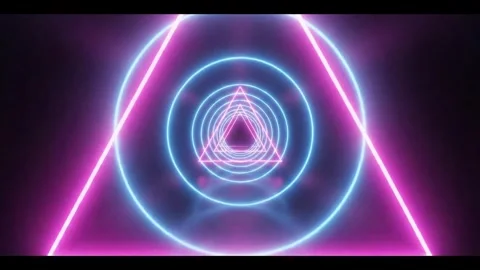 Neon vj loop Stock Footage 315288183