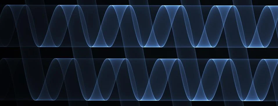 Neon wave graph. Abstract technology background 스톡 일러스트