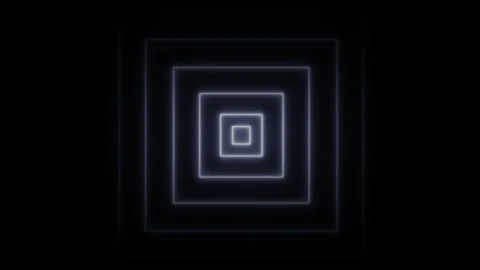 Neon Wave Seamless Loop Animation Colorful Abstract Glow Motion Background Stock Footage 344024760