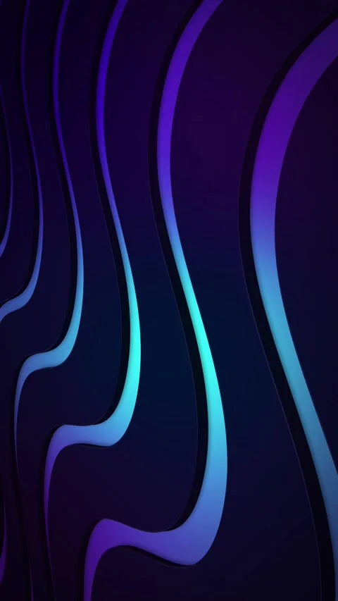Neon waves background Stock Footage 247586203