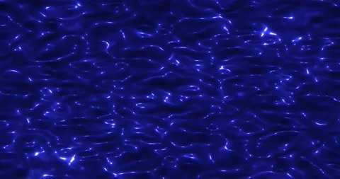 Neon waves of night sea. Diffuse ocean ripples Stock Footage 168258695