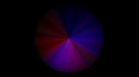 Neon Wheel ii Stock Footage 4947225