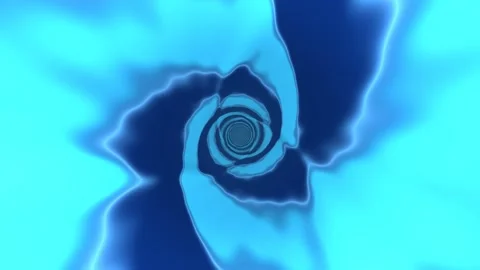 Neon wormhole tunnel background showcases colorful motion Video stock 342390923