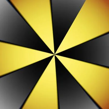Neon yellow dynamic circular abstract background Stock Illustration
