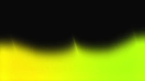 Neon yellow glow wave on black background, abstract seamless loop video for ener 스톡 동영상 339264155