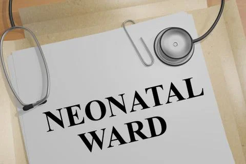 NEONATAL WARD concept Illustration