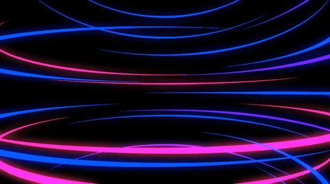 NeonTrails VJ Loop (9) Stock Footage 33739715