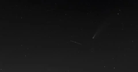 NEOWISE Comet Stock Photos
