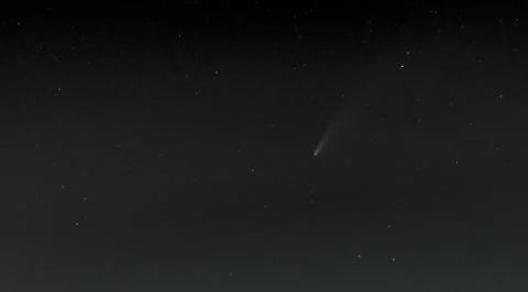 NEOWISE Comet Stock Photos