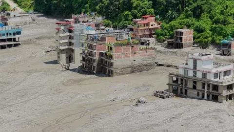 Nepal-China floods Stock Footage 344031253