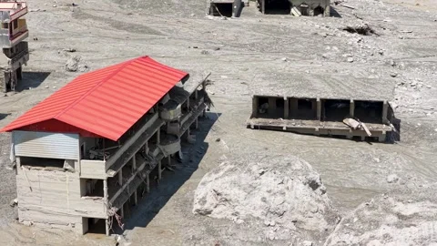 Nepal-China floods Stock Footage 344031536
