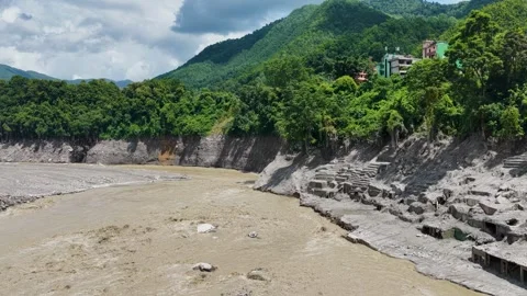 Nepal-China floods Stock Footage 344032169
