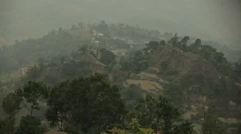 Nepal Countryside EST Video stock 8680194