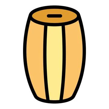 Nepal drums icon vector flat イラスト素材
