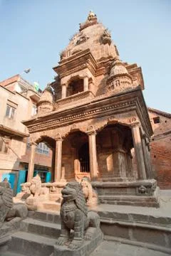 Nepal durbar square Stock Photos