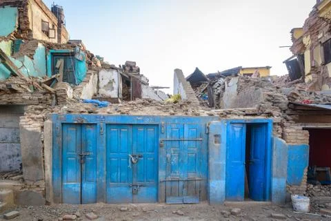 Nepal earthquakes Stock-Fotos