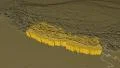 Nepal extruded. Bumps. 4k or 4k+ Resolution