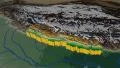 Nepal extruded. Bumps shaded. 4k or 4k+ Resolution