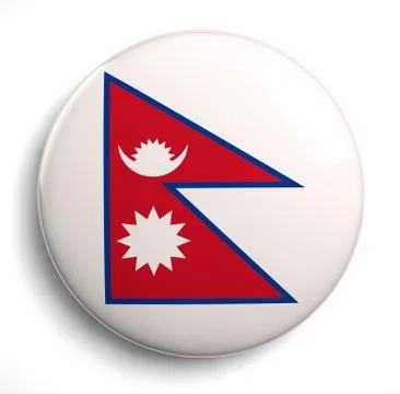 Nepal flag Stock Illustration