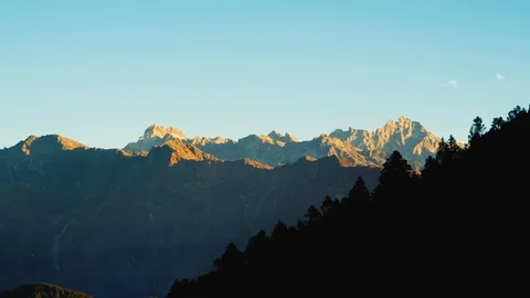 Nepal helambu range time lapse Stock Footage 102775773