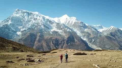 Nepal IceLake Stock Footage 105375415