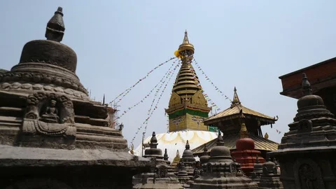 Nepal, Katmandu 스톡 동영상 96116860