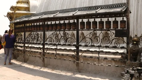 Nepal, Katmandu 스톡 동영상 96117176