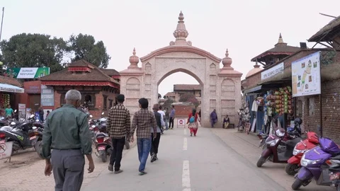 Nepal, Katmandu 스톡 동영상 96119365