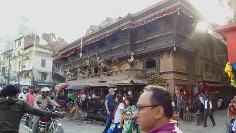 Nepal, Katmandu 스톡 동영상 96119426