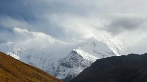 Nepal Mountains 1 Stock Footage 12456000