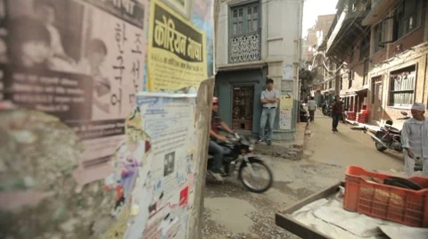 Nepal Street MS 動画素材 8688193