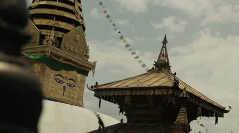 Nepal Temple Tower MS track Vidéo 8688744