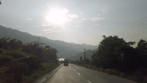 Nepal traffic on the streets Stock Footage 144864133