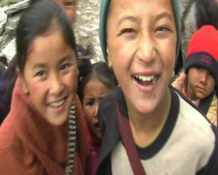 Nepalese children 库存影片 375976
