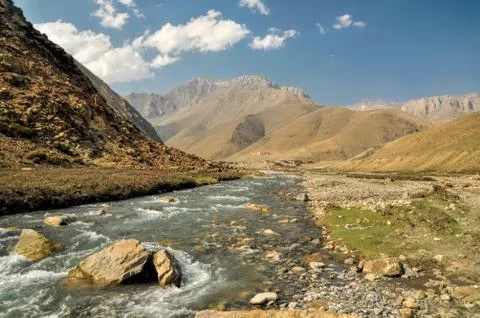Nepalese river Stock Photos