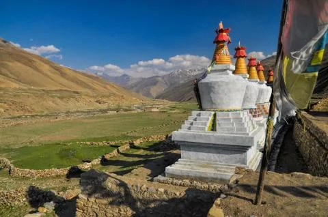 Nepalese settlement Stock Photos