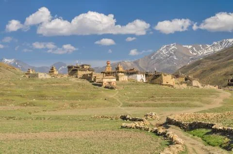 Nepalese settlement Stock Photos