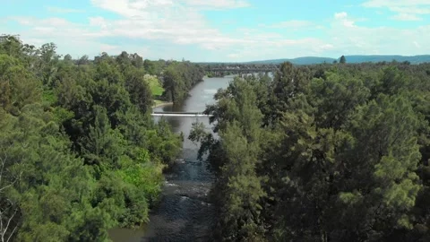 Nepean River Weir Stock Footage 150770257