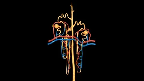 Nephron Functioning 動画素材 70409354
