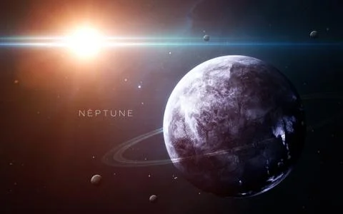 Neptune - High resolution Foto stock