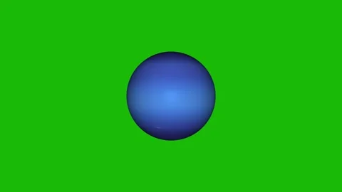 Neptune icon animated video Stock Footage 295031999
