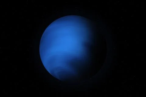 Neptune in the space. Stock Photos