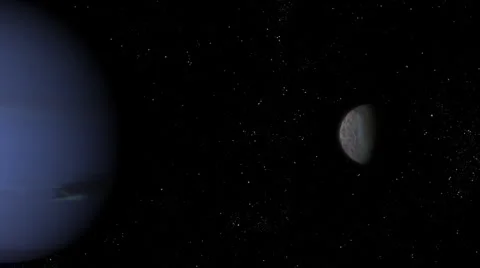 Neptune Triton Stock Footage 2276169